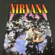 Nirvana concert Grey T shirt / size Medium New