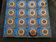 16 X 5 Pack (80 Discs) Verbatim Digital Vinyl CD-R, 5 Color w Cases 80 Minute