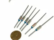 6 Pieces TF 65C 149F Thermal Fuse cutoff ry mini micro metal 10A 250V B71