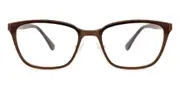 Full Rim Square Brown Arise Collective Baron FFDA3379B C1 Fashion Women Eyeglasses