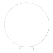 NNEDSZ 2M Wedding Hoop Round Circle Arch Backdrop Flower Display Stand Frame Bac