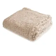 Pet Blanket Pet Throw Puppy Blanket - Beige