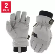 Mechanix Wear Durahide Insulated Driver ColdWork Winter Work Leather Gloves 2pk