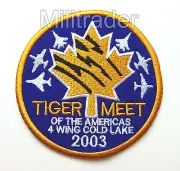 Canadian NATO Tigers Meet 2003 4 Wing Cold Lake Patch