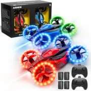 Drones for Kids, 3In1 Battle Drone with LED Lights, 3D Flip, Circle Fly, Altitud