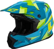 G-Max D3961184 MX-96 Splinter Helmet Sm Blue