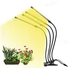 3/4 head USB Timer LED Plant Grow Light sunlight Full Spectrum Phyto lamp CB1