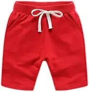 [HAXICO] Toddler Baby Boys Summer Knee Length Solid Cotton Candy Sport Shorts Kids Harem Pants