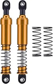Spare Parts for RC Trucks: Shock Absorber Accessories for Lcg SCX10 1/10, gold