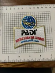 PADI Master Scuba DVR Instructor Patch