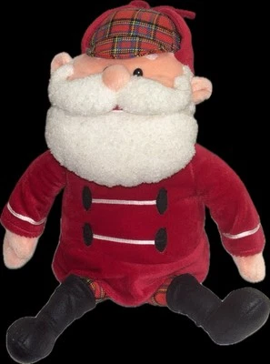 Vintage NEW NWT 1999 Stuffins Island Of Misfit Toys Santa Claus 15” Plush K