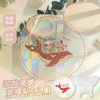 在飛比找momo購物網優惠-【蝴蝶鯨魚】炫彩稜鏡玻璃貼2入組(窗戶膜 玻璃貼紙 遮光貼 