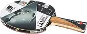 SUNFLEX Lam Siu Hang Table Tennis Bat, Champion‑Level Racket for Competitive Play, Carbon Fleece Power & 2.1mm ITTF Approved Rubber for Spin & Speed, Ergonomic Concave Handle for Comfort