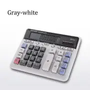 Sharp El-2135 Computer Large Button Calculator Bank Financial Accounting Special Large Desktop Offic Light Grey