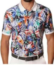 ROBERT GRAHAM Multicolor Abstract Polo Size XL Brand New w/ Tags