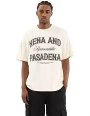 [Nena & Pasadena] Siege Raptor Tee in Cream