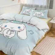 a2334 Cute Cinnamoroll Cartoon Character Duvet Cover Set Bedding Set 3D Cartoon Printed Comfortable And Soft Bed Set Room Decor for Bedroom jfr2334