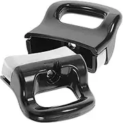 GANAZONO Wok Handle 2Pc Pot Handle Pressure Cooker Handle Pressure Pan Handles Ear Replacement Metal Pot Handles, Anti Scalding Cookware Pan Side Handles for Steamer Sauce Pot Cooker