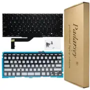 Replacment US Layout Backlit Keyboard Compatible with MacBook Pro 15" A1398 2...