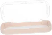 [VERDANVERSE] Transparent Eyeglasses Case Flip-top Plastic Storage Box For Travel Glasses Organizer Cases For Sunglasses Eyeglass Holder Box