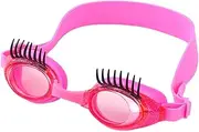 Eyelash Goggles For Girls - Girl Eyelashes Goggles Not Slip Leak | Non-Slip Leakproof, UV Protection, Adjustable Anti-Fog Goggles With Case For Girls And Women