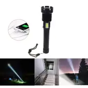 Metal Flashlights Strong Light Rechargeable LED Flashlight