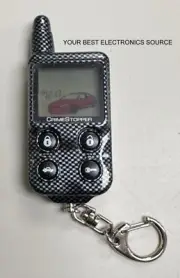 NOS Crimestopper M65NVTR5B Replacement 4-Button, 2-Way Remote Key FOB