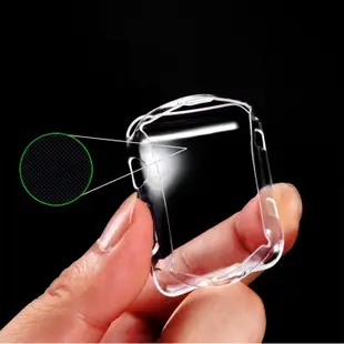Apple Watch 錶殼 全透明軟殼 S8 7 6 5 4 SE 保護套 保護殼 透明殼 軟殼 錶框 iwatch