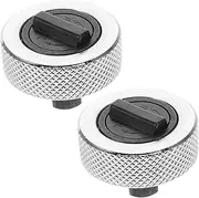 Cabilock 2pcs Mini Palm Ratchet Wrench Thumb Wheel Ratchet Pocket Reversible Finger Ratchet 3/8” Drive Ratchet for Precision Adjustments Repairs Tools