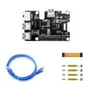 PCIE to USB 3.2 Gen1 Expansion Card with Gigabit Ethernet Adapter for Desktop