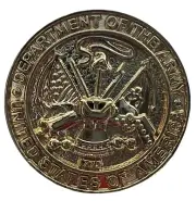 Pack of 3 Department Of The Army United States of America Hat Cap Lapel Pin