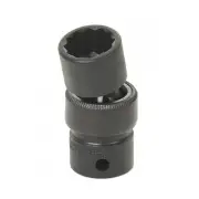 Grey Pneumatic 1114U Socket, 3/8" Drive x 7/16", Universal 12-Point