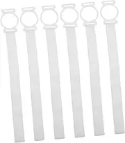 CANIGHT 6Pcs Portable Moxa Straps Durable Moxa Belts for Household Use Easy to Operate Fixators for Legs Knees Wrists Lightweight Convenient Moxibustion Accessory