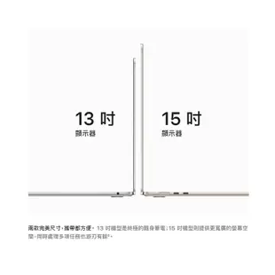 APPLE MacBook Air M3晶片 13吋筆電 8G 512G【預購】