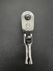 Snap-on Tools USA NEW 3/8" Drive Stubby Quick Release Flex Head Ratchet FRKF80A