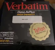 Verbatim MD2-D DataLife Double Sided Double Density 5 1/4" Diskettes 10 pack NOS