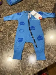 Bonds Wondercool Wondersuit Zippy Zip Romper Baby BNWT - Size 00000
