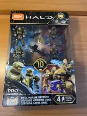 Mega Construx HALO Pro Builders UNSC MARINE DEFENSE Model GFT67 New Sealed 94pcs