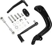 Motorcycle Gloss Black Mid Controls Shift Side Set Compatible with Harley FLSB FXFB FXFBS and FXDRS Models 2018-2022 19 2020 2021