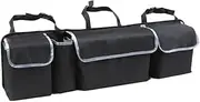 ATATHXHQay Adjustable Car Trunk Organizer Backseat Storage Bag High Capacity Multi-use Oxford Car Seat Back Organizers Automobile Interior