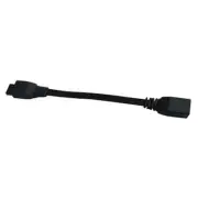 Cal Lighting 2" Interconnect Cable, Black - LTLS-EC-2-BK