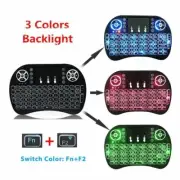 Backlight Mini i8 Air Mouse Wireless Keyboard 2.4G With Touchpad For TV Box Pad