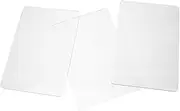 Hohopeti Portable Acrylic Cutting Mats Set of 3 Engraving Base Plates for Die Cutting Crafting Art Projects Quilting DIY