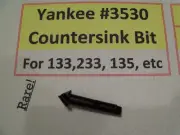 Stanley Yankee 3530 Countersink Bit 133 233 135 Fits Craftsman North Bros