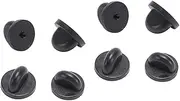 [COHEALI] 500 Pcs Metal Pin Caps Clutch Locking Pin Backs Dog Iron on Patches Tag Backing Rubber Pins Bass Clarinet Case Soccer Light Butterfly Pin Hat Pins Butterfly Buckle Horse Needle