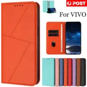 For VIVO Y21S Y22 Y33S Y52 Y55 Y35 Y78 Wallet Case Leather Shockproof Flip Cover