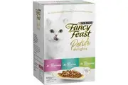 Fancy Feast Petite Delights Salmon, Tuna & Chicken Cat Food 6 Pack