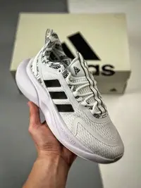 在飛比找樂天市場購物網優惠-Adidas Alpha Bounce 新款休閒男女跑步鞋