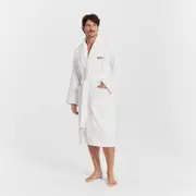 Sheridan Aven Dad Robe in White Size: Small Medium Material: Cotton @Sheridan Rewards