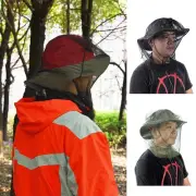 Heavy Duty Outdoor Head Net Hat for Fishing with Sun Shield and Breathable Mesh